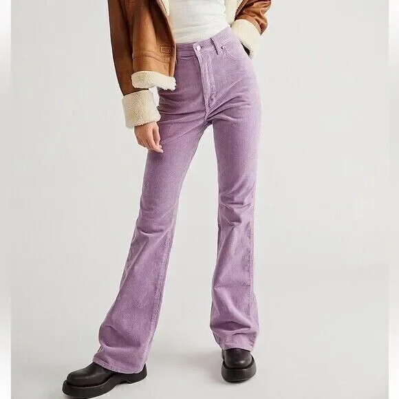 Wrangler Jeans Wrangler Womens Purple Cord Westward 626 High